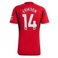 Camiseta Manchester United Christian Eriksen #14 Primera Equipación Replica 2023-24 mangas cortas